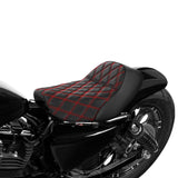 C.C. RIDER Harley Sportster Seat Café Racer Seat Diamond For Sportster Iron 883 Iron1200 XL883 XL1200, 2010-2023