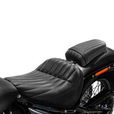 C.C. RIDER Softail Seat Driver And Passenger Seat 2 Up Seat For Street Bob Softail Standard FXBB FXST 2018-2024