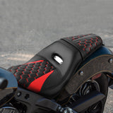 C.C. RIDER Indian Scout 2 Up Seat Driver Passenger Sport Seat For Indian Scout Sixty 100th Aniversary Scout ABS, 2015-2024