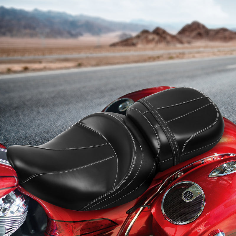 C.C. RIDER Indian Seat 2 Piece 2 Up Seat For Indian Chieftain Dark Horse Chieftain Limited Chieftain Elite Springfield, 2014-2025