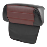 C.C. RIDER Touring Seat 2 up Seat Driver Passenger Seat With Backrest For Harley Touring Street Glide Road Glide Electra Glide, Coffee, 2008-2023