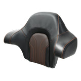 C.C. RIDER King Passenger Backrest King Tour Pack Trunk Backrest For Touring Road Glide Electra Glide Street Glide Road King, 2014-2023