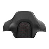 C.C. RIDER Touring Seat 2 Up Seat Driver Passenger Seat Homeycomb For Harley CVO Road Glide Electra Glide Street Glide Road King, 2009-2023