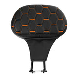 C.C. RIDER Touring Seat 2 Up Seat Driver Passenger Seat Homeycomb For Harley CVO Road Glide Electra Glide Street Glide Road King, 2009-2023