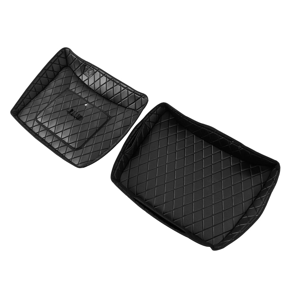 Chopped Pack Trunk Carpet Liner Fit For Harley Touring Electra Road Glide 2014-2022