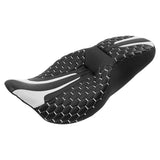 C.C. RIDER Touring Seat 2 up Seat Driver Passenger Seat For Harley Touring Street Glide Road Glide Electra Glide, 2008-2023