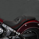 C.C. RIDER Indian Scout 2 Up Seat Driver Passenger Seat 2 Up Sport Seat For Indian Scout Sixty 100th Aniversary Scout ABS, 2015-2024