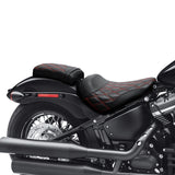 C.C. RIDER Softail Seat Driver And Passenger Seat 2 Up Seat For Street Bob Softail Standard FXBB FXST 2018-2024