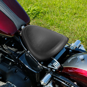 C.C.Rider Dyna Solo Spring Seat Chopper Style Motorcycle Seat For FXD / FXDWG Dyna Models Switchback Super Glide, 2007-2017