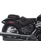 C.C. RIDER Softail Seat Driver And Passenger Seat 2 Up Seat For Street Bob Softail Standard FXBB FXST 2018-2023