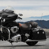 C.C. RIDER Indian Seat 2 Piece 2 Up Seat For Indian Chieftain Dark Horse Chieftain Limited Chieftain Elite Springfield, 2014-2025