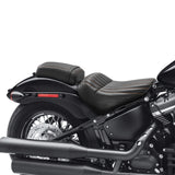 C.C. RIDER Softail Seat Driver And Passenger Seat 2 Up Seat For Street Bob Softail Standard FXBB FXST 2018-2024