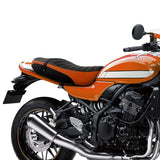 C.C.RIDER Kawasaki Z900RS ERGO Seat Genuine Z900RS Cafe 2 Up Seat Orange Black stiching Fits Kawasaki Z900RS 2018-2025