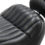 C.C. RIDER Softail Seat Driver And Passenger Seat 2 Up Seat For Street Bob Softail Standard FXBB FXST 2018-2024