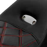 C.C. RIDER Indian Scout 2 Up Seat Driver Passenger Sport Seat Lattice Stitching For Indian Scout Sixty 100th Aniversary Scout ABS, 2015-2024