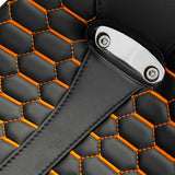 C.C. RIDER Indian Scout 2 Up Seat Driver Passenger Sport Seat Honeycomb Stitching For Indian Scout Sixty 100th Aniversary Scout ABS, 2015-2024