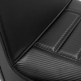 C.C. RIDER Softail Step Up Seat 2 up Seat Carbon Fiber For Softail Street Bob FXBB Standard FXST Models 2018-2024