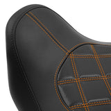 C.C. RIDER Touring Seat 2 Up Seat Driver Passenger Seat For Harley CVO Road Glide Electra Glide Street Glide Road King, 2009-2023