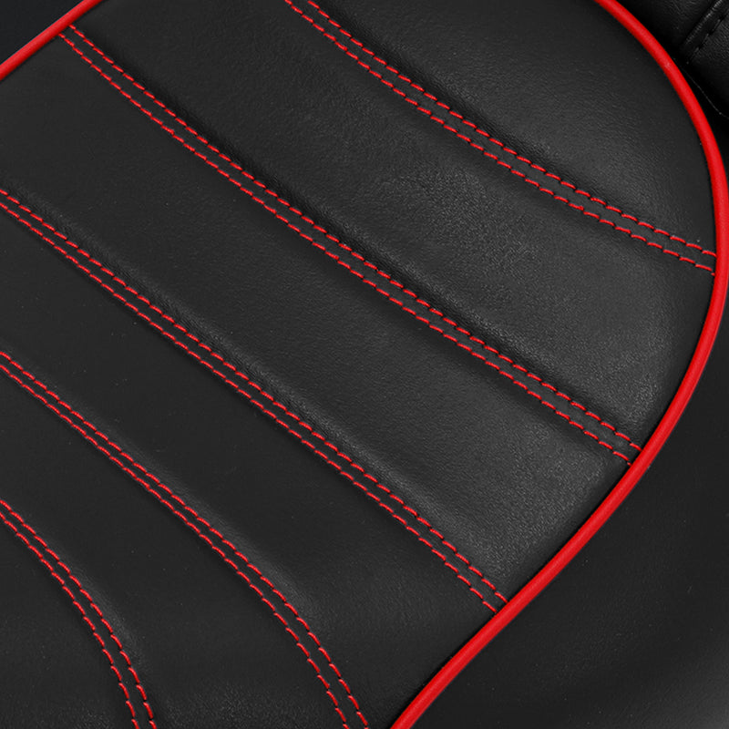 C.C.RIDER Sportster Two Pieces Two Up Redlining Seat Passenger Seat For XL883N Models, 2016-2023