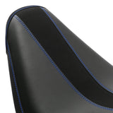 C.C. RIDER Softail Seat 2 up Driver And Passenger Seat Chopper Seats Alcantara Motorcycle Seats Cover Street Bob 114 FXBB 2018-2024