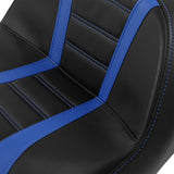Gel Seat C.C. RIDER Touring Driver Passenger Seat For Harley CVO Road Glide Electra Glide Street Glide Road King, 2009-2023