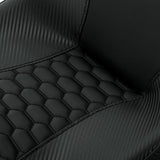 C.C. RIDER Touring Seat 2 Up Seat Driver Passenger Seat Homeycomb For Harley CVO Road Glide Electra Glide Street Glide Road King, 2009-2023