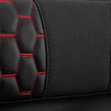 C.C. RIDER Razor Chopped Pack Trunk Backrest Passenger Backrest Pad For Harley Touring CVO Road Glide Electra Glide Road King, 1997-2013