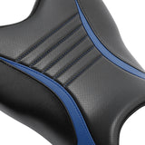 C.C. RIDER YZF R6 Front And Rear Seat Fit For YAMAHA R6 Black Blue Pillion Cushion, 2006, 2007