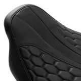 Gel Seat Touring Seat Two Piece Seat Low Profile Driver Passenger Seat For Road Glide Street Glide Road King, 2009-2023