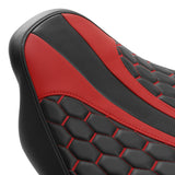 Gel Seat Touring Seat Two Piece Seat Low Profile Driver Passenger Seat For Road Glide Street Glide Road King, 2009-2023