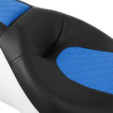 C.C. RIDER Touring Seat 2 up Seat Driver Passenger Seat For Harley Touring Street Glide Road Glide Electra Glide, 2008-2023