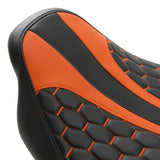 Gel Seat Touring Seat Two Piece Seat Low Profile Driver Passenger Seat For Road Glide Street Glide Road King, 2009-2023