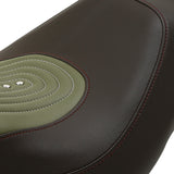 C.C. RIDER Softail Seat 2 up Driver And Passenger Seat Chopper Seats Green Street Bob 114 FXBB 2018-2024