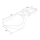 C.C. RIDER Softail Seat Driver And Passenger Seat 2 Up Seat For Street Bob Softail Standard FXBB FXST 2018-2023