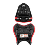 C.C. RIDER YZF R6  Front And Rear Seat Fit For YAMAHA R6 Black Red Stitch, 2006, 2007