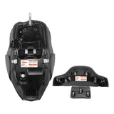 C.C.RIDER Indian Chieftain 2 Up Seat Touring Motorcycle Seat With Passenger Backrest Pad, 2014-2025