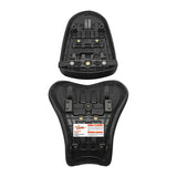 C.C. RIDER GSX-R1000 Front And Rear Seat Fit For SUZUKI GSXR1000 Black Red Stitch, 2005, 2006