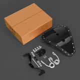 C.C. RIDER Noseless Sportster Seat Solo Spring Seat Torsion Type Motorcycle Solo Seat Iron 883 Iron 1200 Bobber Seat Chopper Seat 2004-2023