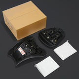 C.C. RIDER GSX-R1000 Front And Rear Seat Fit For SUZUKI GSXR1000 All Black, 2007, 2008