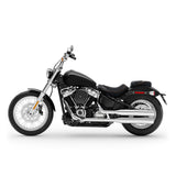 C.C. RIDER Softail Seat Driver And Passenger Seat 2 Up Seat For Street Bob Softail Standard FXBB FXST Black Orange 2018-2024