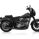 C.C. RIDER Dyna Step Up Seat 2 up Seat For Fat Bob FXD/FXDWG Lattice Stitching Studs Design, 2006-2017