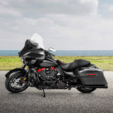 C.C. RIDER Touring Seat 2 up Seat Driver Passenger Seat Custom Motorcycle Seat For Harley Touring Street Glide Road Glide Electra Glide, 2008-2023