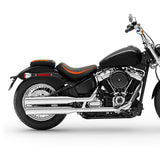 C.C. RIDER Softail Seat Driver And Passenger Seat 2 Up Seat For Street Bob Softail Standard FXBB FXST 2018-2024
