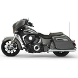 C.C. RIDER Indian Seat One Piece 2 Up Seat Orange Stitching Alcantara Seat For Indian Chieftain Models, 2014-2025
