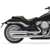 C.C. RIDER Softail Seat 2 up Driver And Passenger Seat Chopper Seats Alcantara Motorcycle Seats Cover Street Bob 114 FXBB 2018-2024