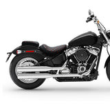 C.C. RIDER Softail Seat Driver And Passenger Seat 2 Up Seat For Street Bob Softail Standard FXBB FXST 2018-2024