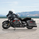 C.C. RIDER Touring Seat 2 Up Seat Driver Passenger Seat Homeycomb For Harley CVO Road Glide Electra Glide Street Glide Road King, 2009-2023