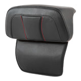 Gel Seat C.C. RIDER Touring Seat Two Piece 2 Up Seat Low Profile Driver Passenger Seat Bullet For Road Glide Street Glide Road King, 2009-2023