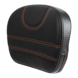 C.C. RIDER Touring Seat 2 up Seat Driver Passenger Seat Orange Stitching Reaper For Harley Touring Street Glide Road Glide Electra Glide, 2008-2023