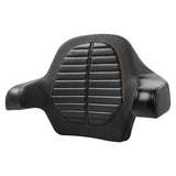 C.C. RIDER Touring Seat 2 Up Seat Driver Passenger Seat Double Roll For Harley CVO Road Glide Electra Glide Street Glide Road King, 2009-2023